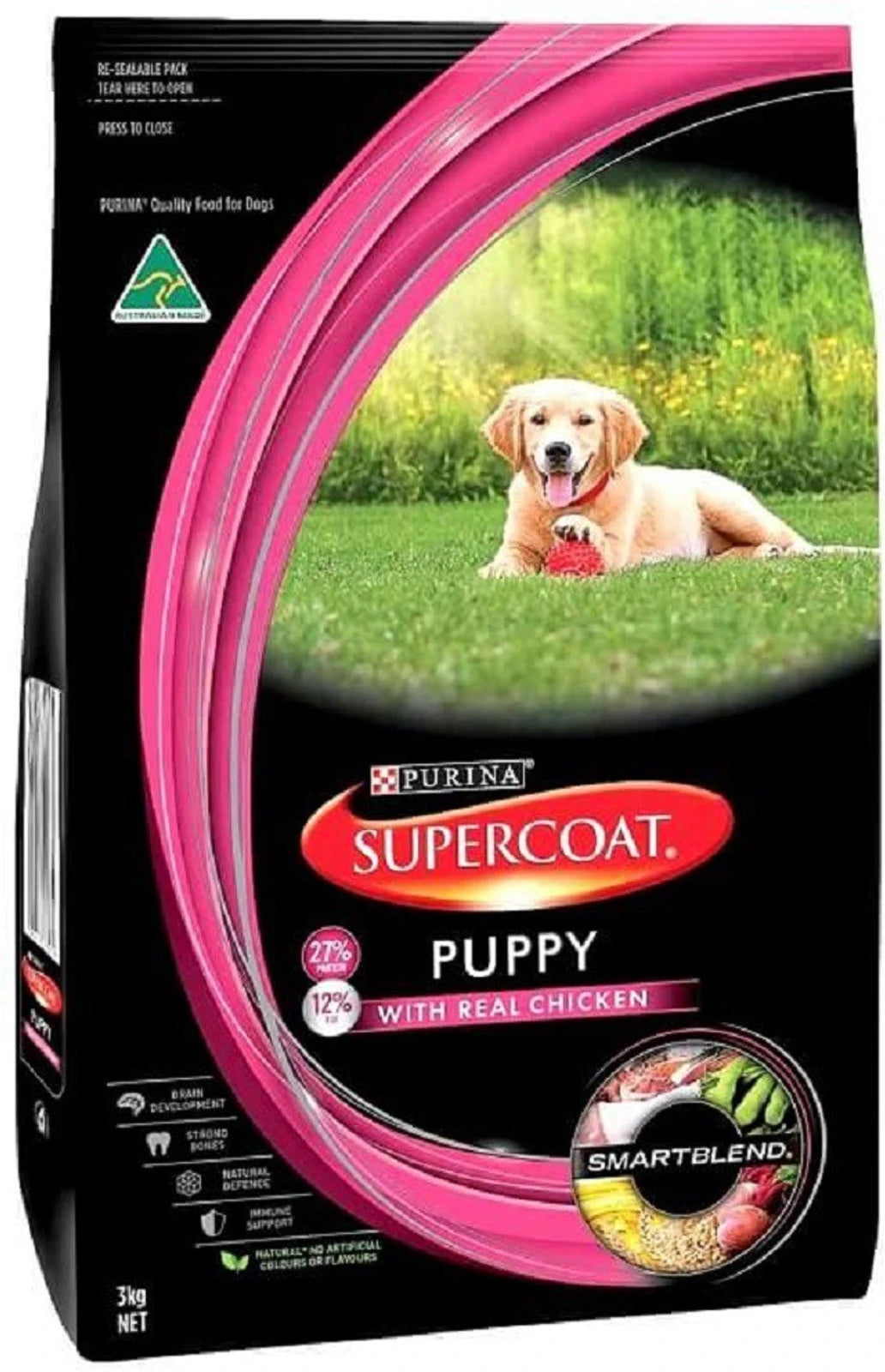PURINA SUPERCOAT PUPPY CHICKEN 400GM