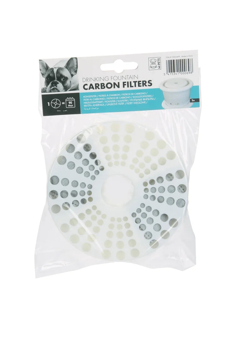 M PETS WATER FOUNTAIN CARBON FILTER 2PCS