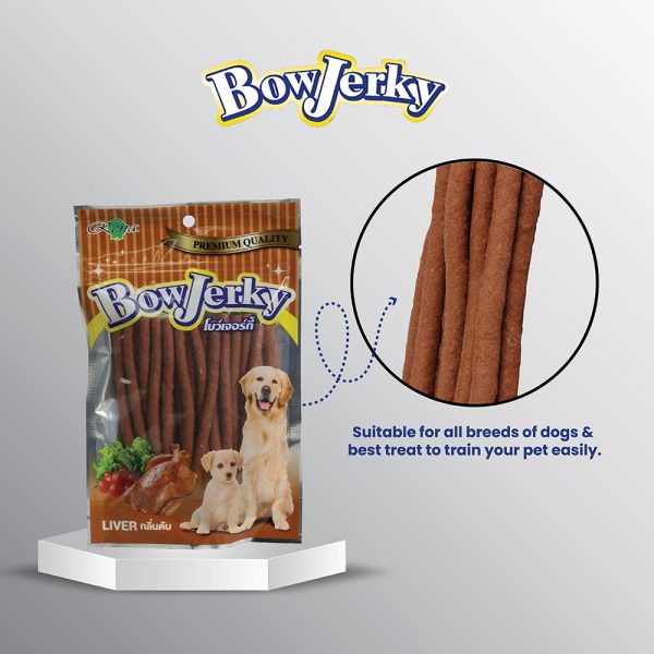 RENA BOW JERKY LIVER 200GM