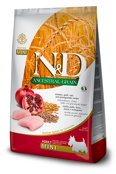FARMINA N AND D GF PKN CP ADULT MINI 800GMS