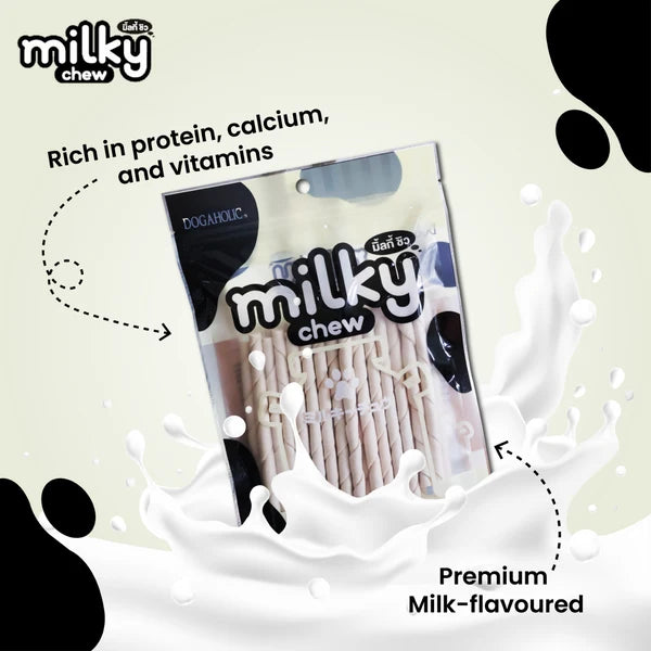 DOGAHOLIC MILKY CHEW STICK STYLE 30PCS