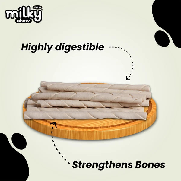 DOGAHOLIC MILKY CHEW STICK STYLE 30PCS
