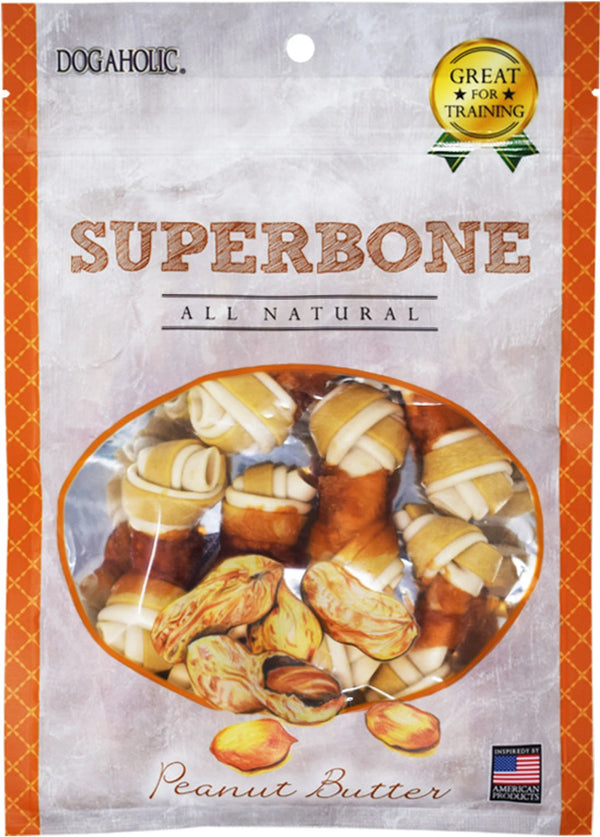 SUPERBONE KNOTTED PEANUT BUTTER(7 X 1)
