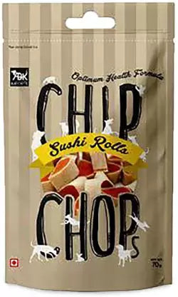 CHIP CHOP SUSHI ROLLS 70G