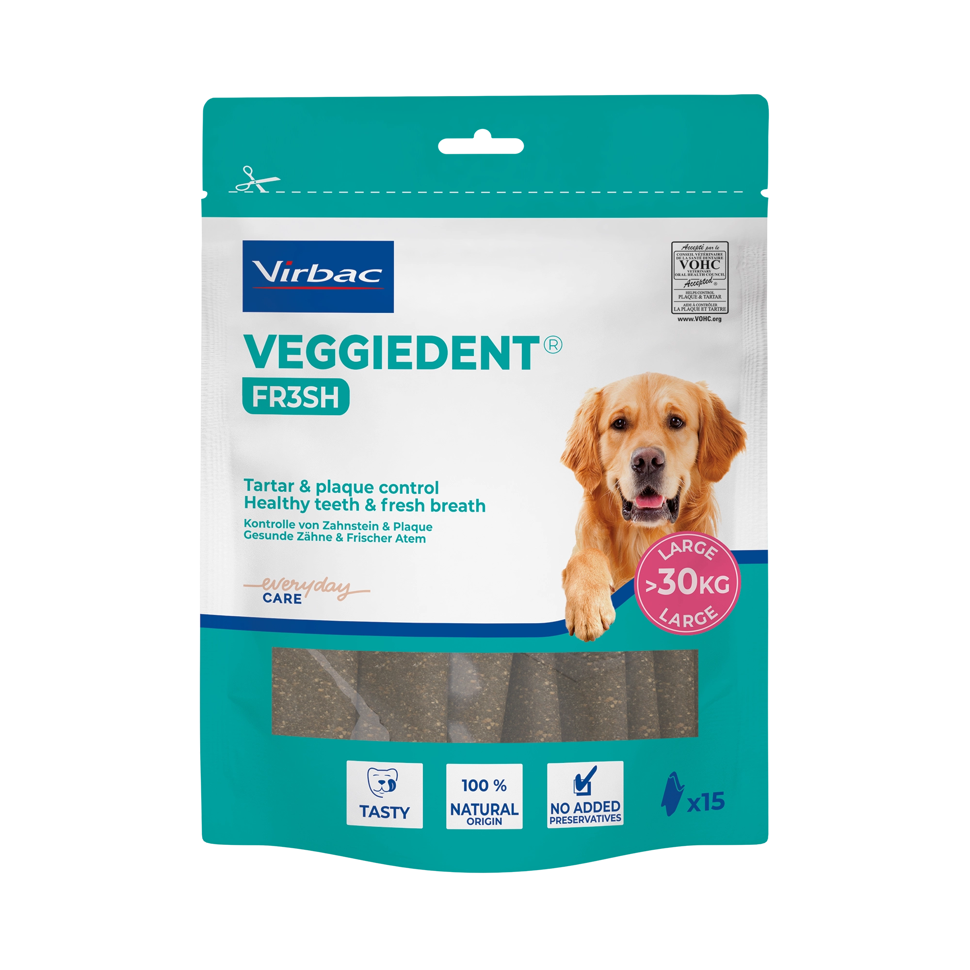 VIRBAC VEGGIE DENT FRESH  L