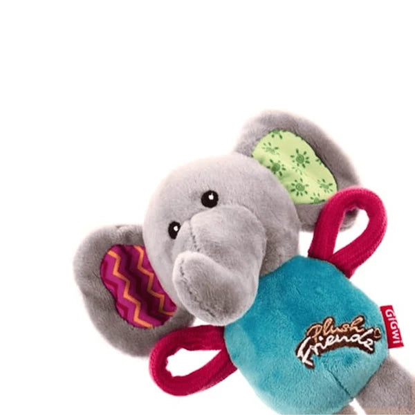 GIGWI PLUSH FRIENDZ  ELEPHANT S M