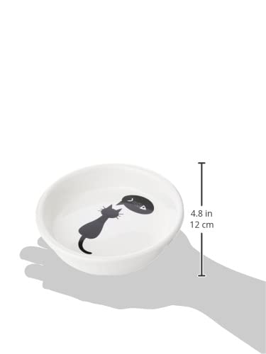CERAMIC BOWL CAT 0.25L DIA 13CM WHITE