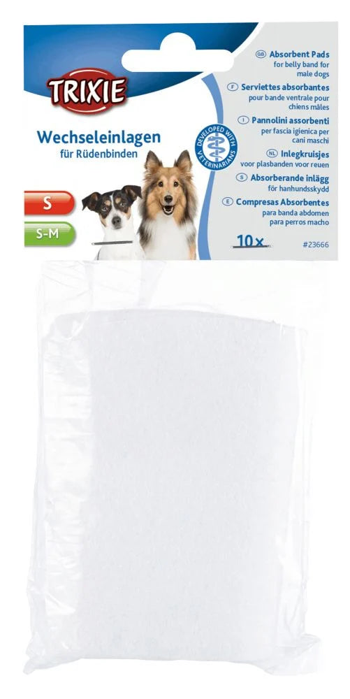 TRIXIE PADS FOR PROTECTIVE PANTS 10PCS M