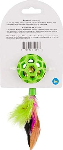JW CATACTION FEATHER BALL WITH BELL