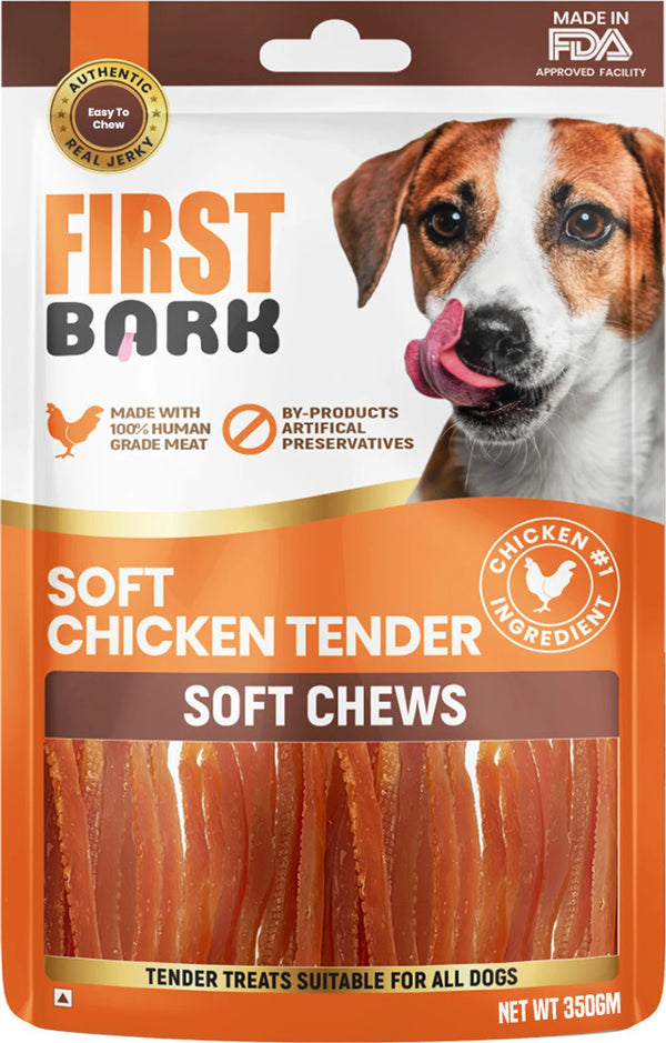 FIRST BARK SOFT CHICKEN TENDERS 350GM