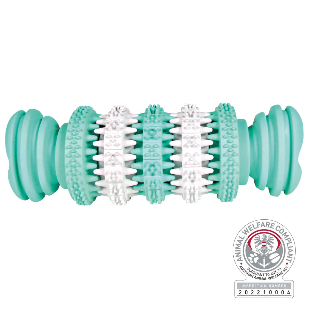 DENTA FUN BONE MINT FLAVOUR NATURAL RUBBER 15 CM