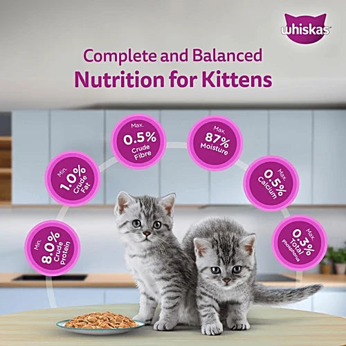 WHISKAS TM CHICKEN TUNA SWEET POTATO GRAVY 70G