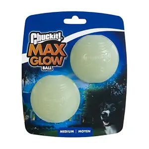 CHUCKIT MAX GLOW BALL MEDIUM