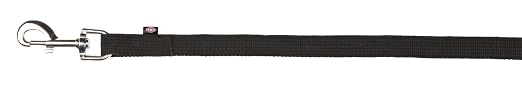 TRIXIE TRACKING LEASH FLAT STRAP M L 5M 20MM BLACK