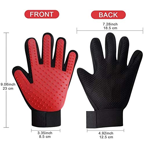 DOG CAT GROOMING GLOVE 1PC