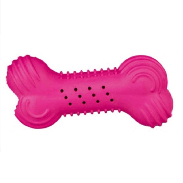 RUSTLING BONE NATURAL RUBBER 18 CM L VARIOUS COLOURS