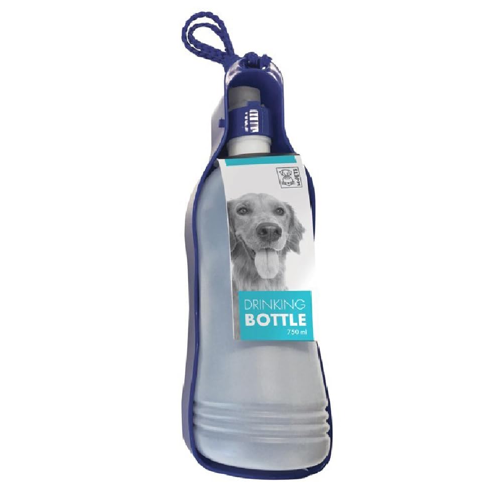 M PETS DOG DRINKING BOTTLE 750ML LARGE