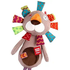 GIGWI PLUSH FRIENDZ JOHNNY STICK TUG LION M L