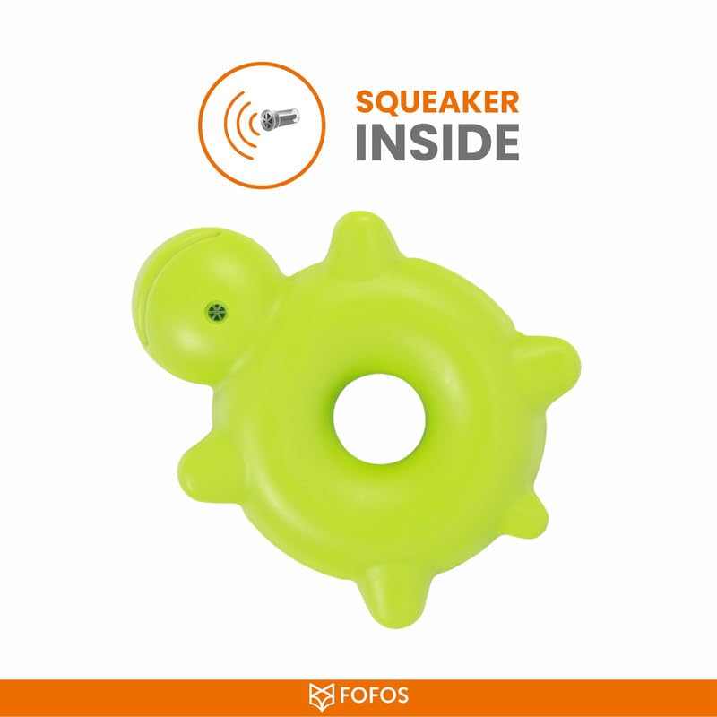 FOFOS OCEAN ANIMAL CHEWING SQUEAKY TURTLE