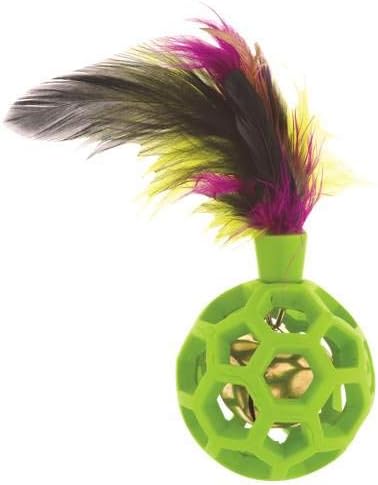 JW CATACTION FEATHER BALL WITH BELL