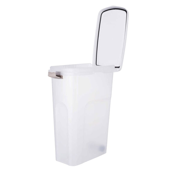 FEED BARREL 40 L 27X61X45CM TRANSPARENT WHITE WHITE