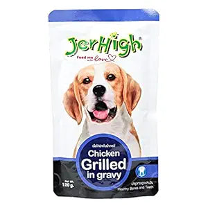 JERHIGH GRAVY CHICKEN GRILLED 120G