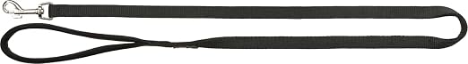 TRIXIE PREMIUM LEASH M L 1.00M 20MM GRAPHITE