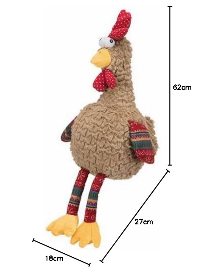ROOSTER ANIMAL SOUND PLUSH 60 CM