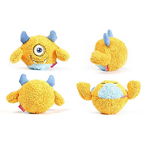 PW MONSTER BOUNCER DOG BALL ORANGE