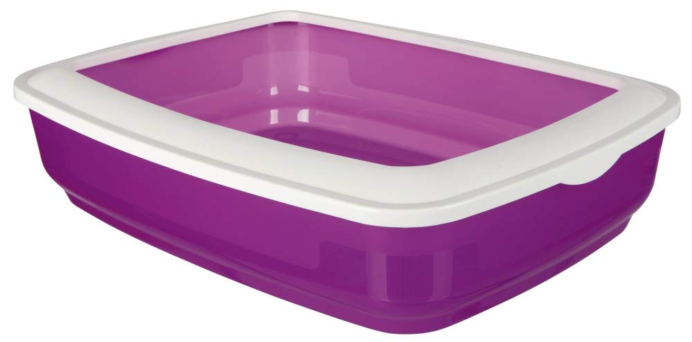 BRISKO CAT LITTER TRAY WITH RIM 38X11X50 CM