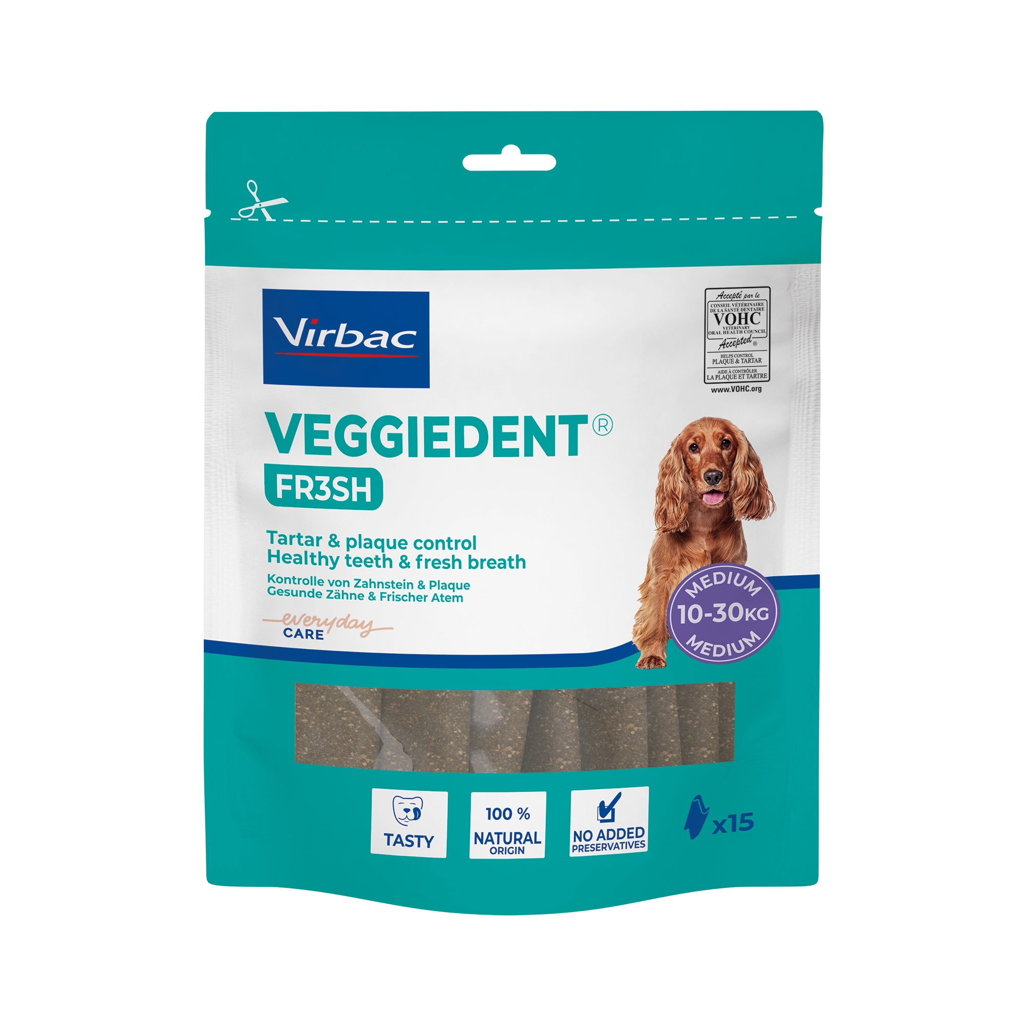 VIRBAC VEGGIE DENT FRESH  S