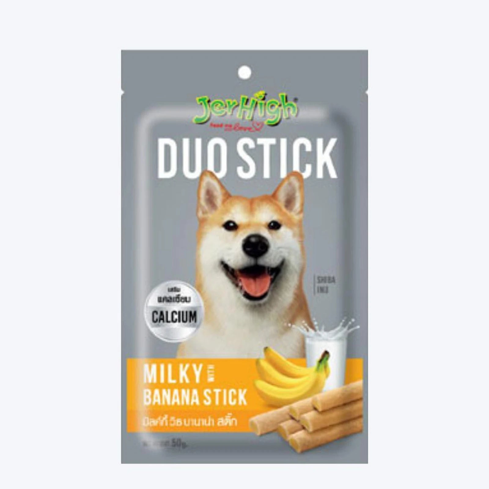 JERHIGH DUO STICK MILKY BANANA STICK 50G