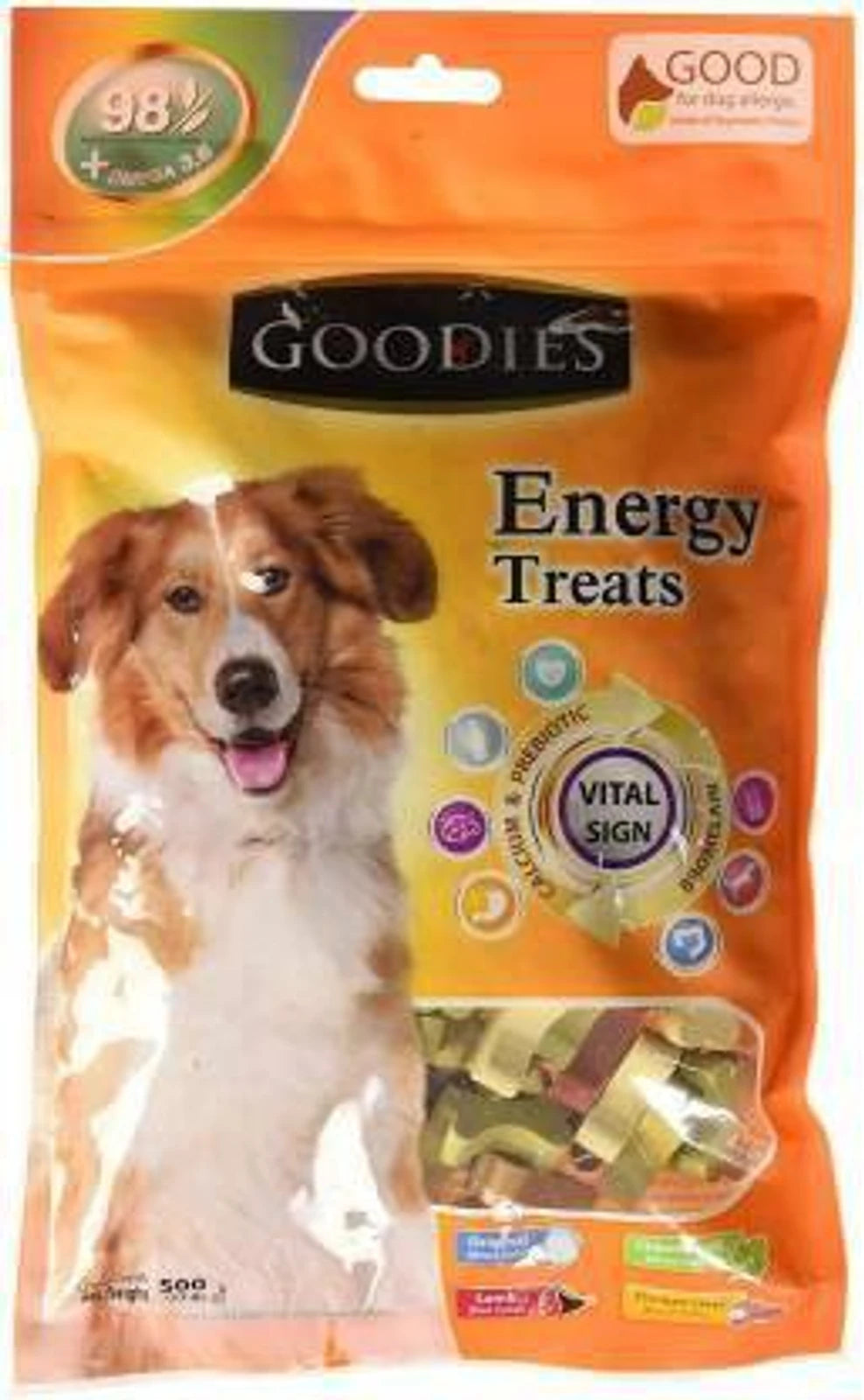 GOODIES TREAT CUT BONE 500G