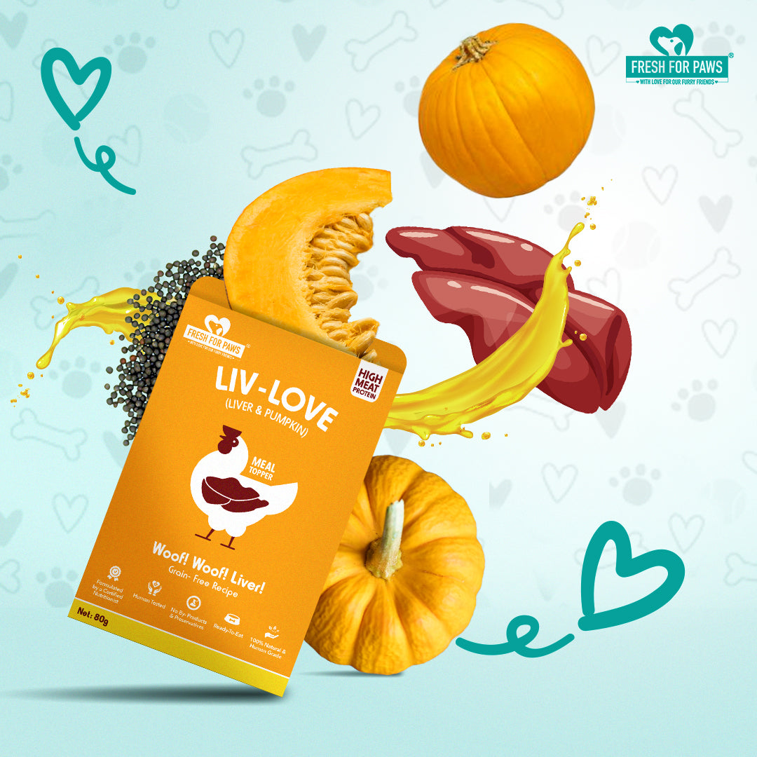 FRESH FOR PAWS PUMKIN LIV LOVE PUMPKIN  80GM