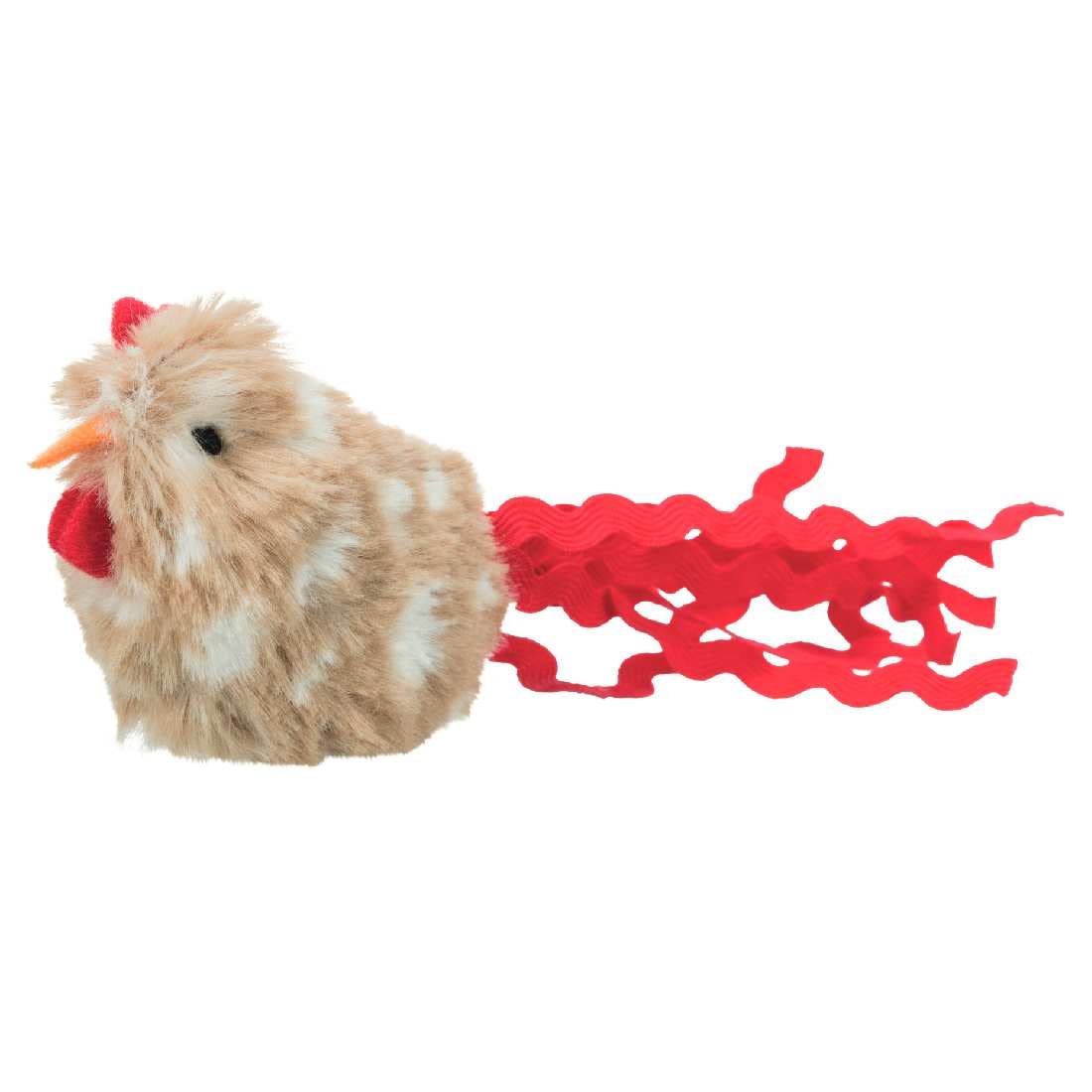 ROOSTER WITH MICROCHIP PLUSH CATNIP 8 CM