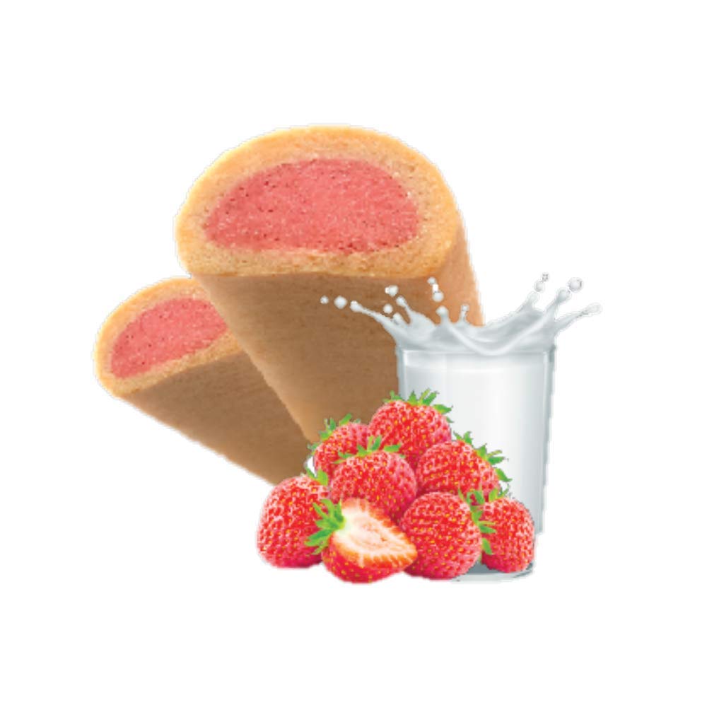 JERHIGH DUO STICK MILKY STRAWBERRY STICK 50G