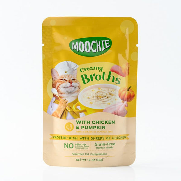 MOOCHIE BROTHS WITH CHICKEN AND PUMPKIN 40G