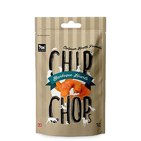 CHIP CHOP BARBEQUE HEARTS 70G