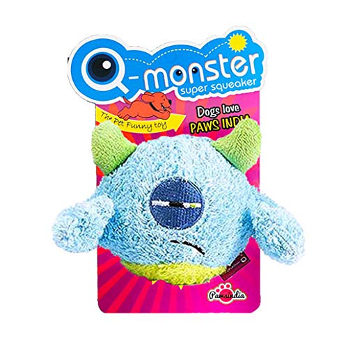 PW MONSTER BOUNCER DOG BALL BLUE
