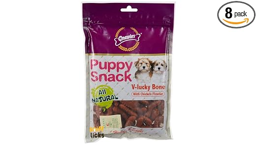GNAWLERS V LUCKY BONE CHICKEN 270 GM