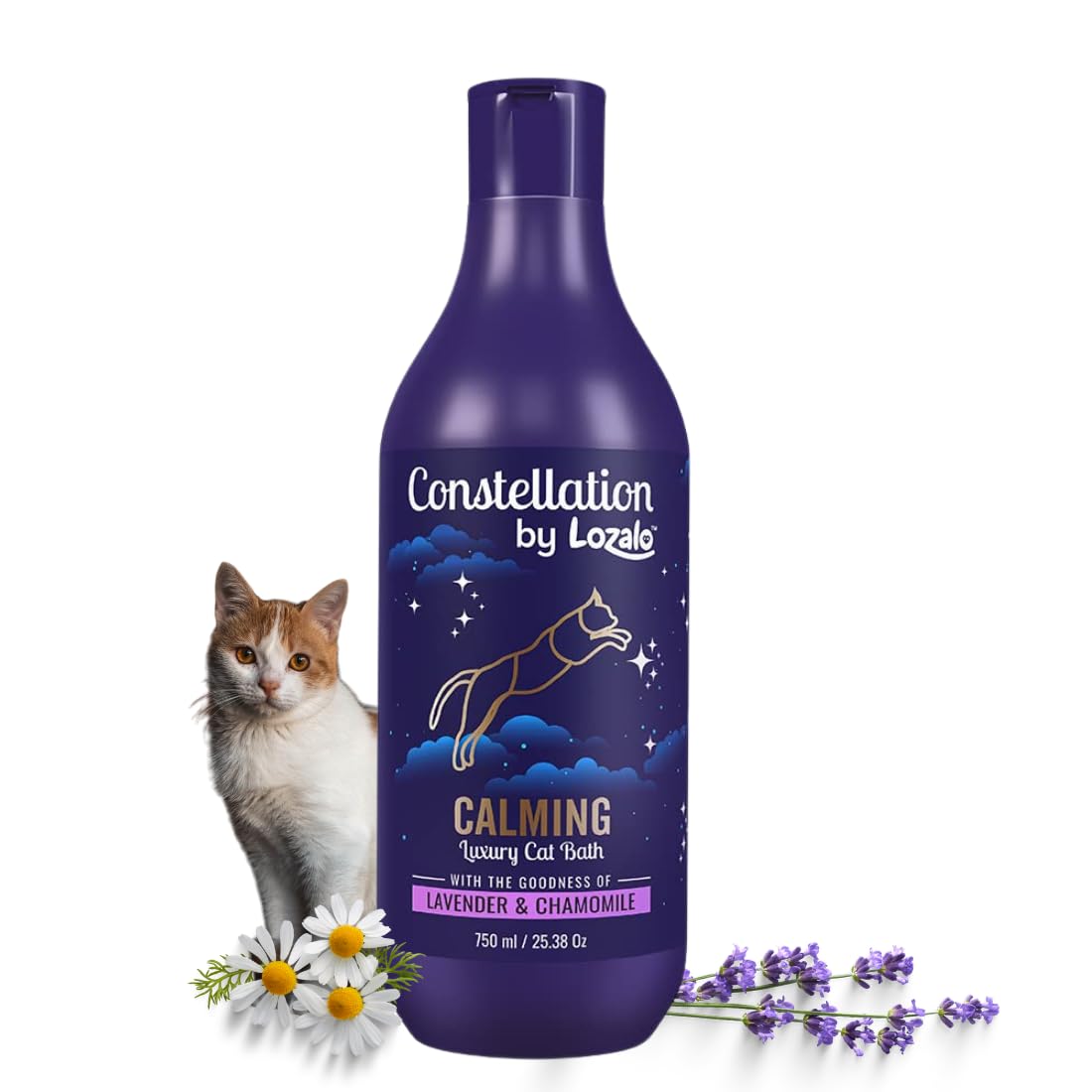 LOZ LUXURY CALAMING CAT SHAMPOO 750ML