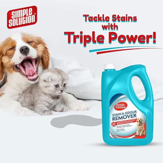 SIMPLE SOLUTION DOG STAIN AND ODOR REMOVER 4 LTR