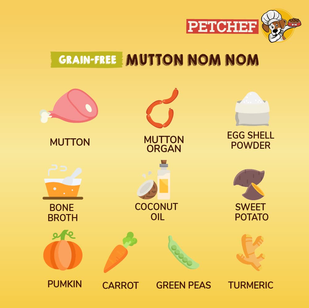 PC GRAIN FREE MUTTON NOM NOM 300G