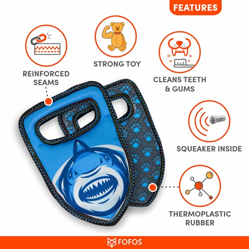 BARKBUTLER FOFOS TOUGH TOYS STRONG SHARK
