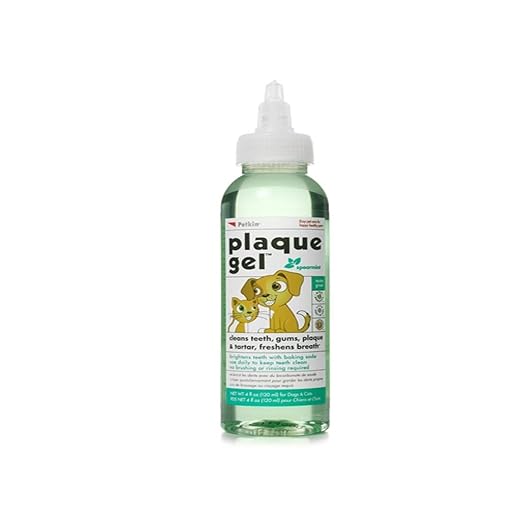 PETKIN PLAQUE GEL  120 ML SPEARMINT