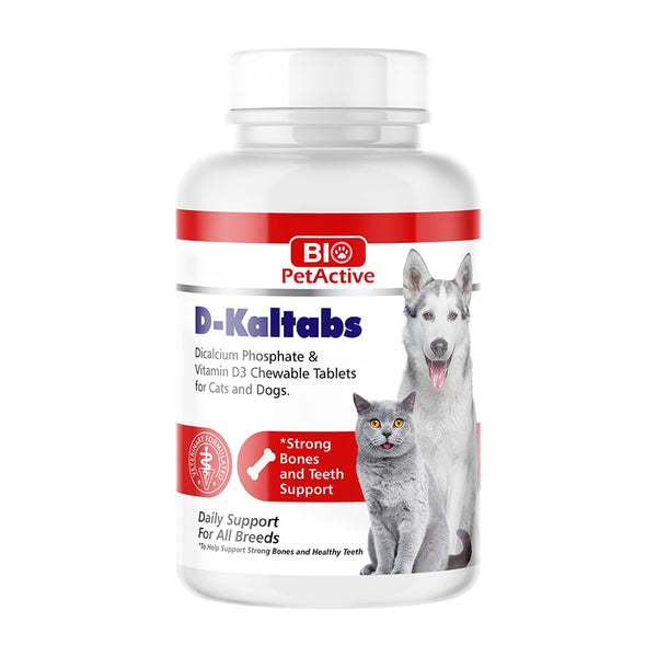 BIO PETACTIVE D KALTABS FOR CATS AND DOGS