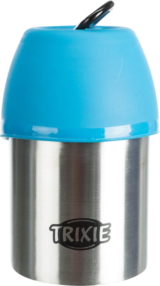 BOTTLE WITH BOWL STAINLESS STEEL PLASTIC 0.3L