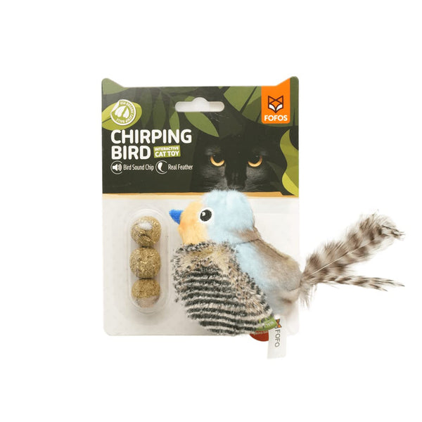 FOFOS BLUEBIRD WITH CATNIP BALLS