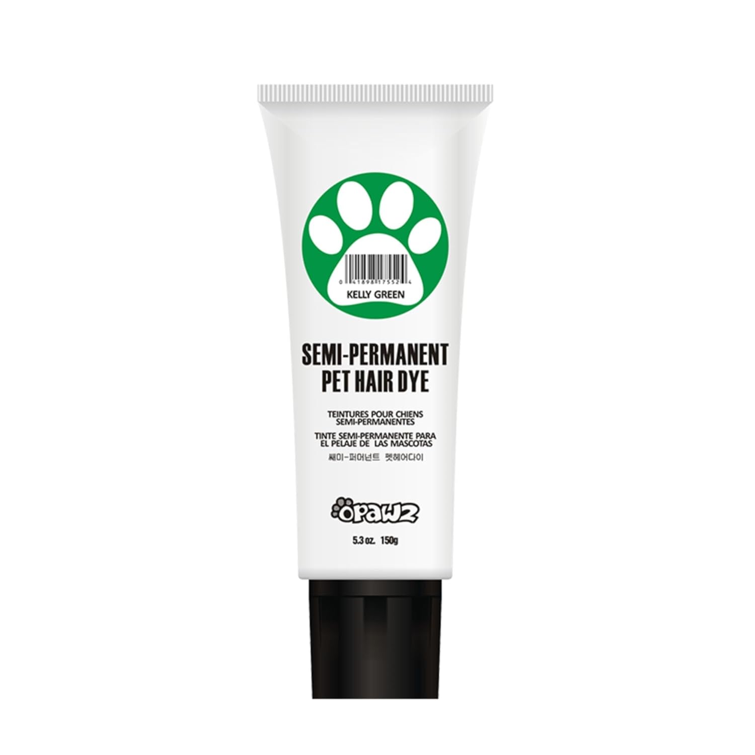 OPAWZ SEMI PERMANENT PET HAIR DYE KELLY GREEN 150G