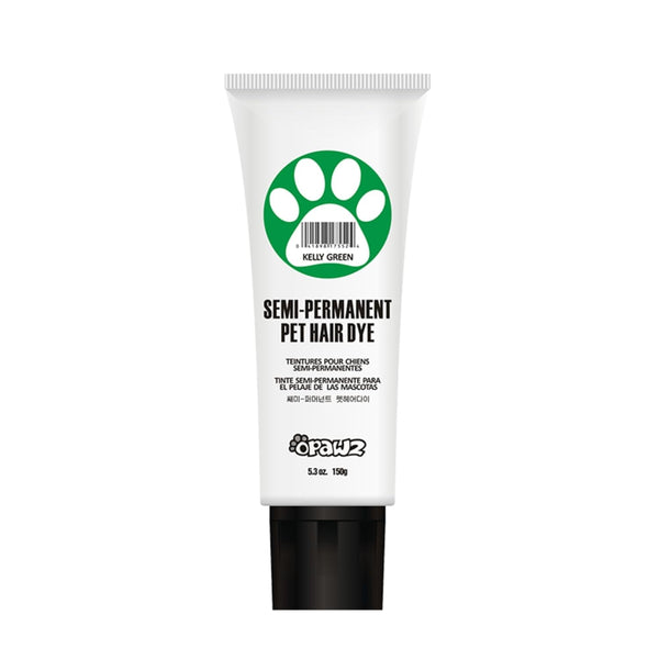 OPAWZ SEMI PERMANENT PET HAIR DYE KELLY GREEN 150G